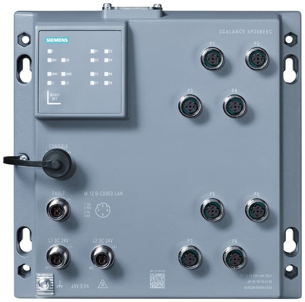 Siemens 6GK5208-0HA00-2ES6, Hallinnoitu