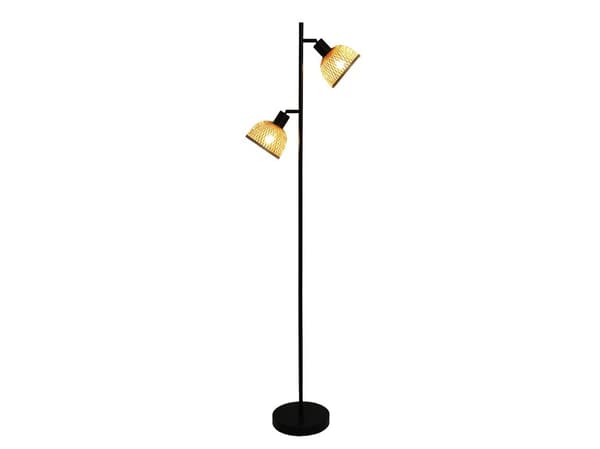 Golvlampa FLOOR LIGHT CORBO 2xE27 bambu