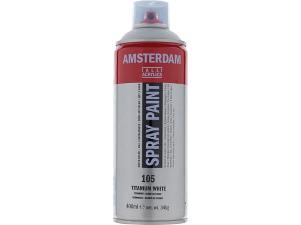 Amsterdam spraymaling Titanium White 105