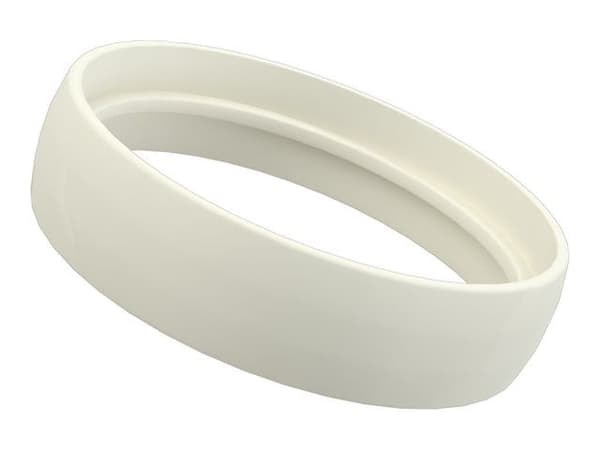 Multibrackets M Pro - Monteringskomponent (rørdekke) - plastikk - hvit - stangmontering