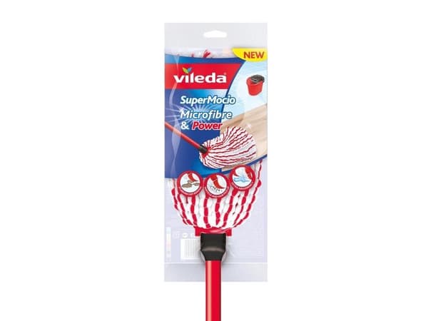 Vileda puhdistusmoppi Mikrokuitu ja teho
