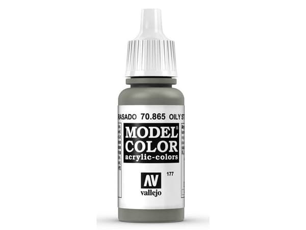 Vallejo 70.865, 17 ml, Grå, Matt, Flaska