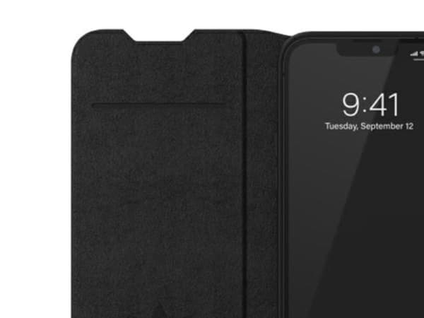 Adidas OR Booklet Case BASIC iPhone 13 6,1" svart hvit/sort hvit 47086