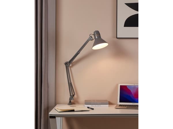 Firmo Bord med klemme, silver