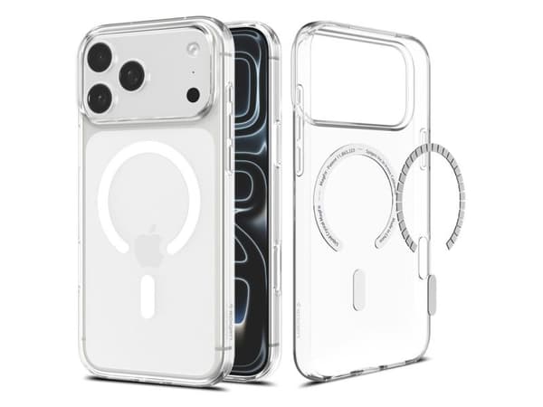Spigen Liquid Crystal MagSafe Case for iPhone 18 Pro Max / 17 Pro Max - Clear and White