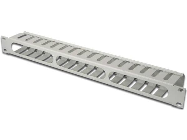 DIGITUS Professional DN-97616 - Rackpanel för kabelhantering - grå, RAL 7035 - 1U - 19"