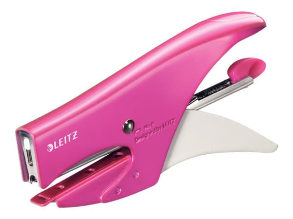 Häftapparat Leitz WOW rosa metallic