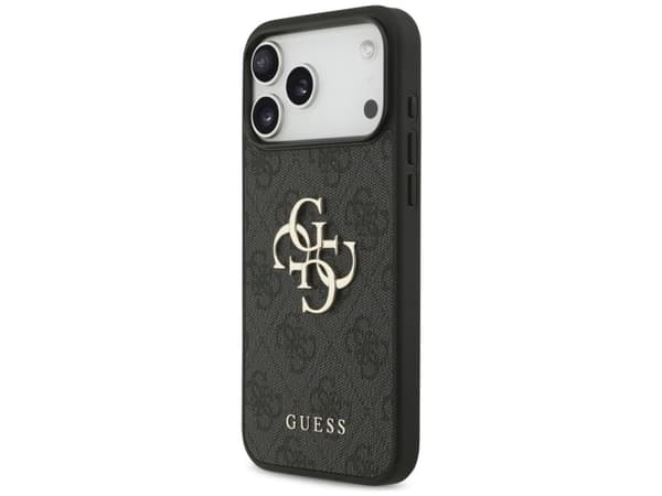 Guess 4G Big Logo Case for iPhone 17 Pro Max - Black