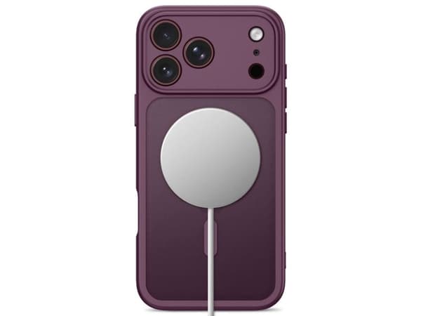 Tech-Protect BasicMag MagSafe Case for iPhone 17 Pro / 18 Pro - Burgundy Matte