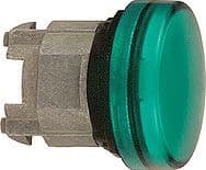 Lampehoved grøn for LED ZB4BV033