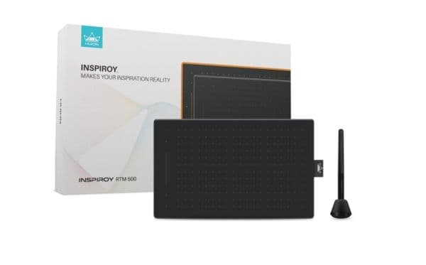 HUION Graphic Planchette RTM-500 Musta