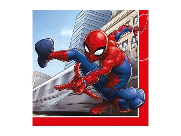 Spiderman-servetter