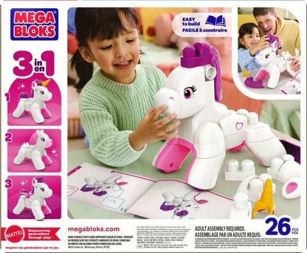 MEGA Bloks Build & Enchant Unicorn