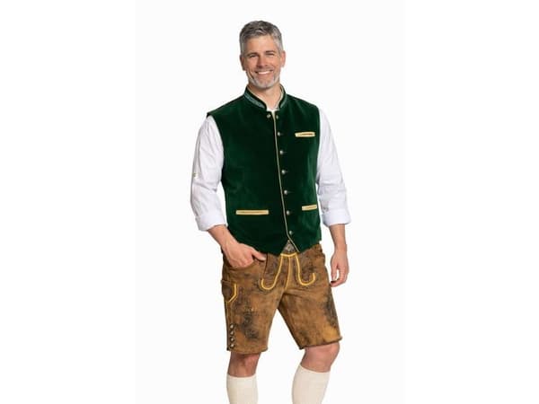Grøn Oktoberfest vest