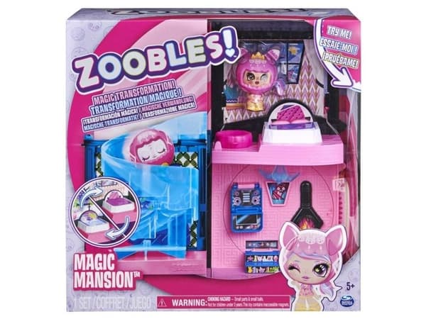 Zoobles Magic Mansion Spinning Playset