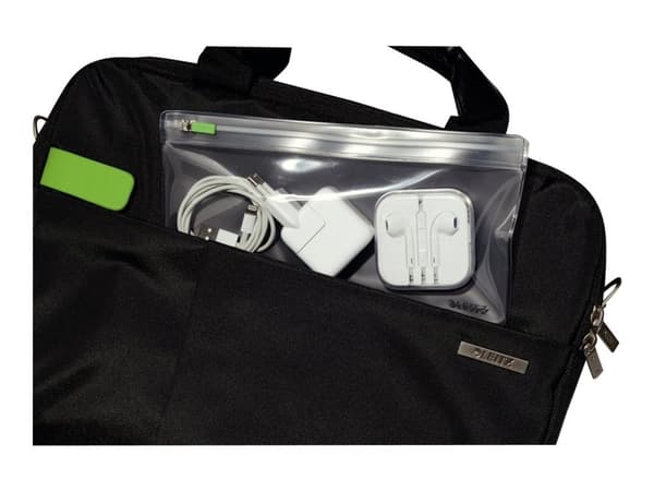 Zipficka Leitz Traveller 4007 Liten klar plast (2 st.)
