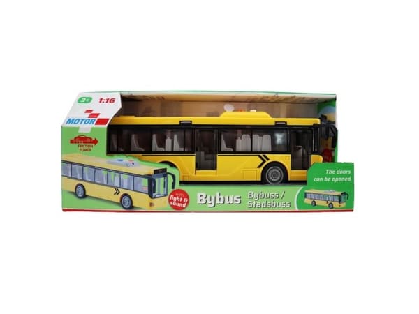 Bybuss med lys og lyd 28,5 cm