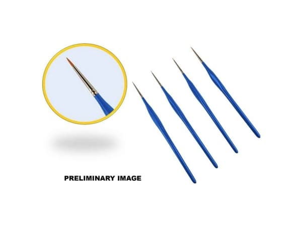 Painta proff. synth. brush set 5/0, 4/0, 3/0, 0