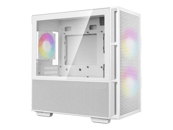 DeepCool CH360, PC, White, micro ATX, Mini-ITX, ABS, SPCC, Several, Cabinet tabs