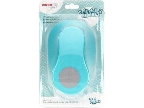 Dekorationsstans - cirkel 7,6 cm MIX