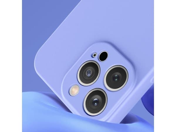Silicone-deksel iPhone 14 Plus silikondeksel - lys blå