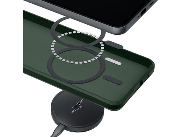 3mk Smoke MagCase for iPhone 16 Pro Max - Green-Translucent