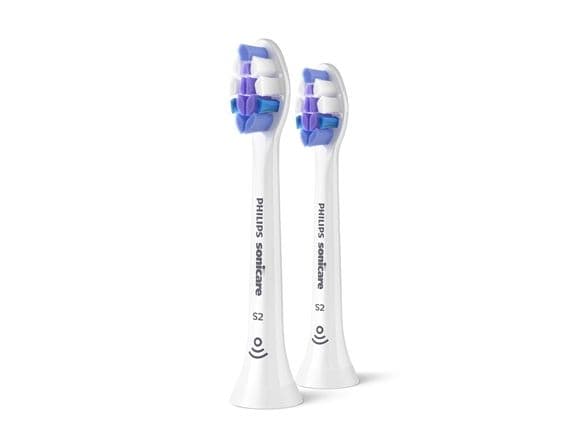 Philips Sonicare S2 Sensitive -hammasharjan päät - valkoinen - 2 kpl