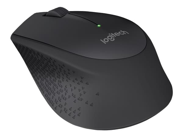 Logitech M280, Molempikätinen, Optinen, Langaton RF, 1000 DPI, Musta