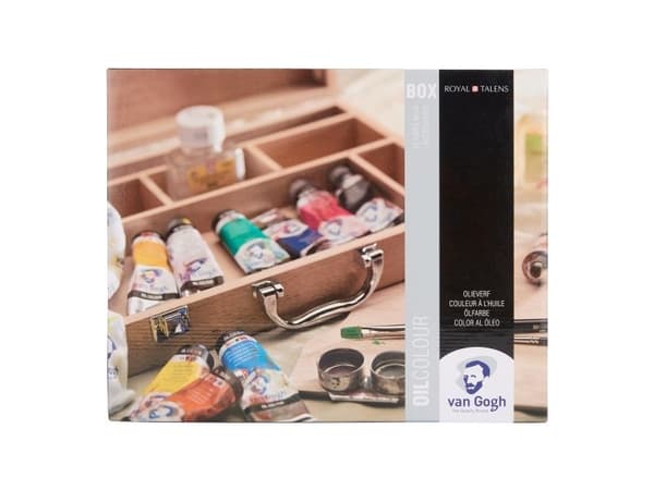 Van Gogh Oil colour tre-eske Basic | 10 x + tilbehør