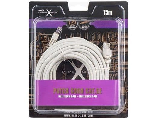 Natec patchkabel, Cat.5e, 15 m (NKA-0349)