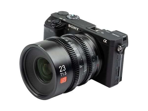 VILTROX S23mmT1.5 E, Sony E, Sony E, Sort, 500 g, 72 mm, 72 mm
