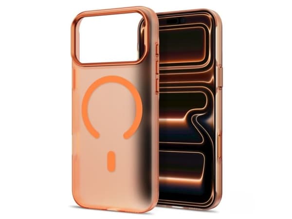 Tech-Protect MagZero MagSafe case for iPhone 17 Pro / 18 Pro - matte orange