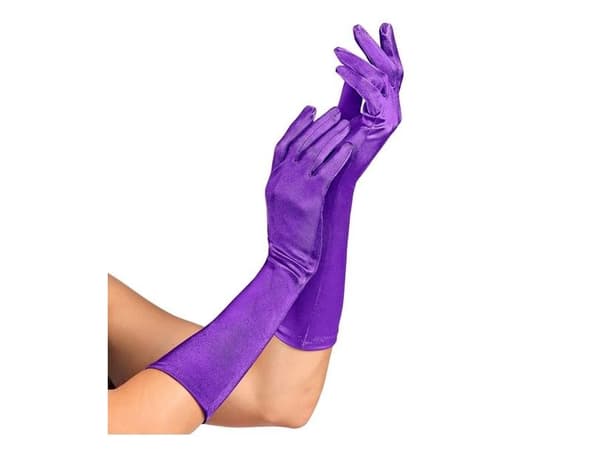 Violet pitkät hanskat