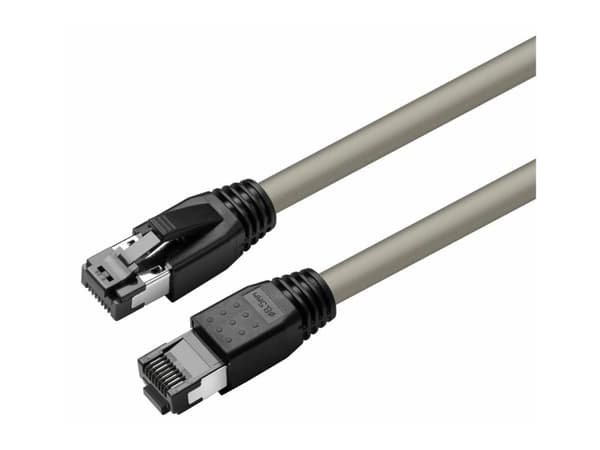 MicroConnect CAT8.1 S/FTP 3 m grå LSZH