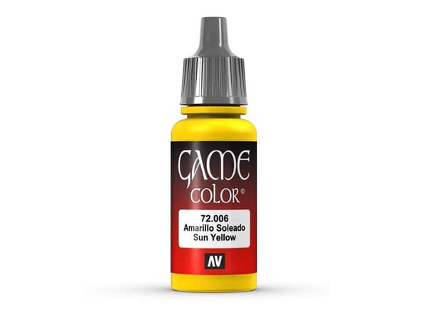 Vallejo 72.006, 17 ml, Gult, Matte, Flaske