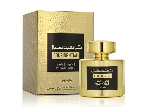 Lattafa Confidential Private Gold EDP 100ml