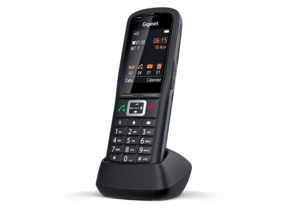 Gigaset R700H Pro - Trådlös förlängningshandenhet - med Bluetooth interface - DECT\GAP\CAT-iq - svart