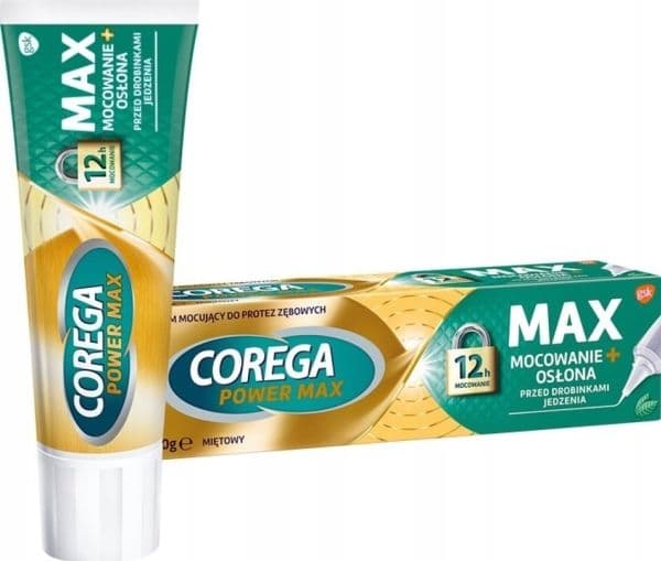 GSK COREGA MAX FIXATION+SHIELD MINT 40G