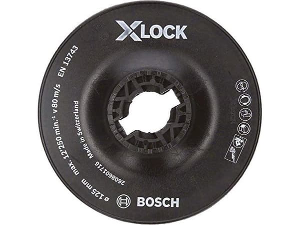 Bosch - Slipepad - 125 mm - X-LOCK