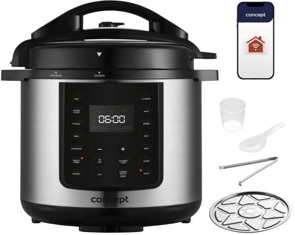 Multicooker Concept Multicooker, trykkoker Concept CK8001