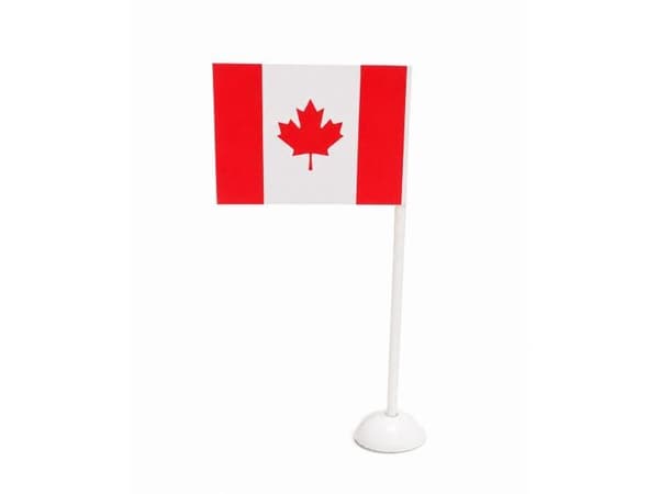 Bordflagg Canada, 6 stk