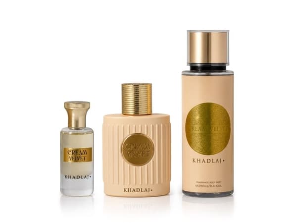 Khadlaj Cream Velvet presentset