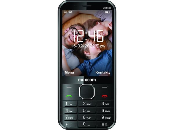 Maxcom matkapuhelin MM334 Classic 4G Musta