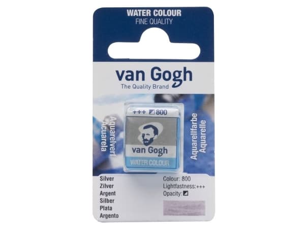 Van Gogh Watercolour Pan Silver 800