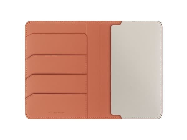 Uniq Belmont RFID Blocking Passport Case - Ivory