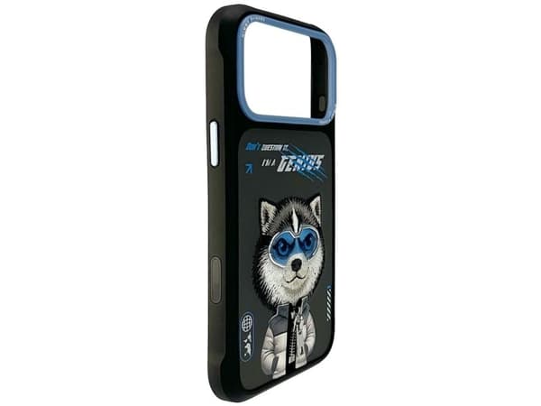Nimmy Cool&Cute 2.0 ulv-deksel til iPhone 17 Pro Max - svart