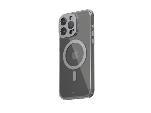Moshi iGlaze for iPhone 15 Pro Max - Meteorite gray