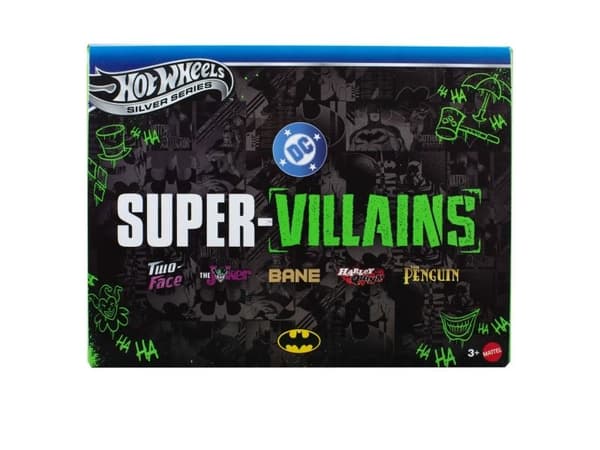 Hot Wheels Silver Batman 1:64 – 5-pakning