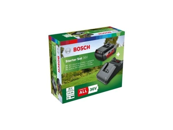 Bosch Starter set 36V - Batterilader + batteri - Li-Ion - 2 Ah - 2 A
