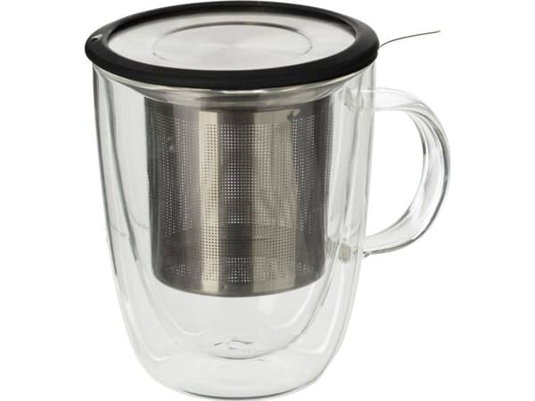 Atmosphera kopp med teberedare, glas, 300 ml